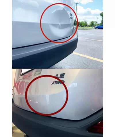 Boyasız Göçük Düzeltme Toyota Bagaj Kapağı